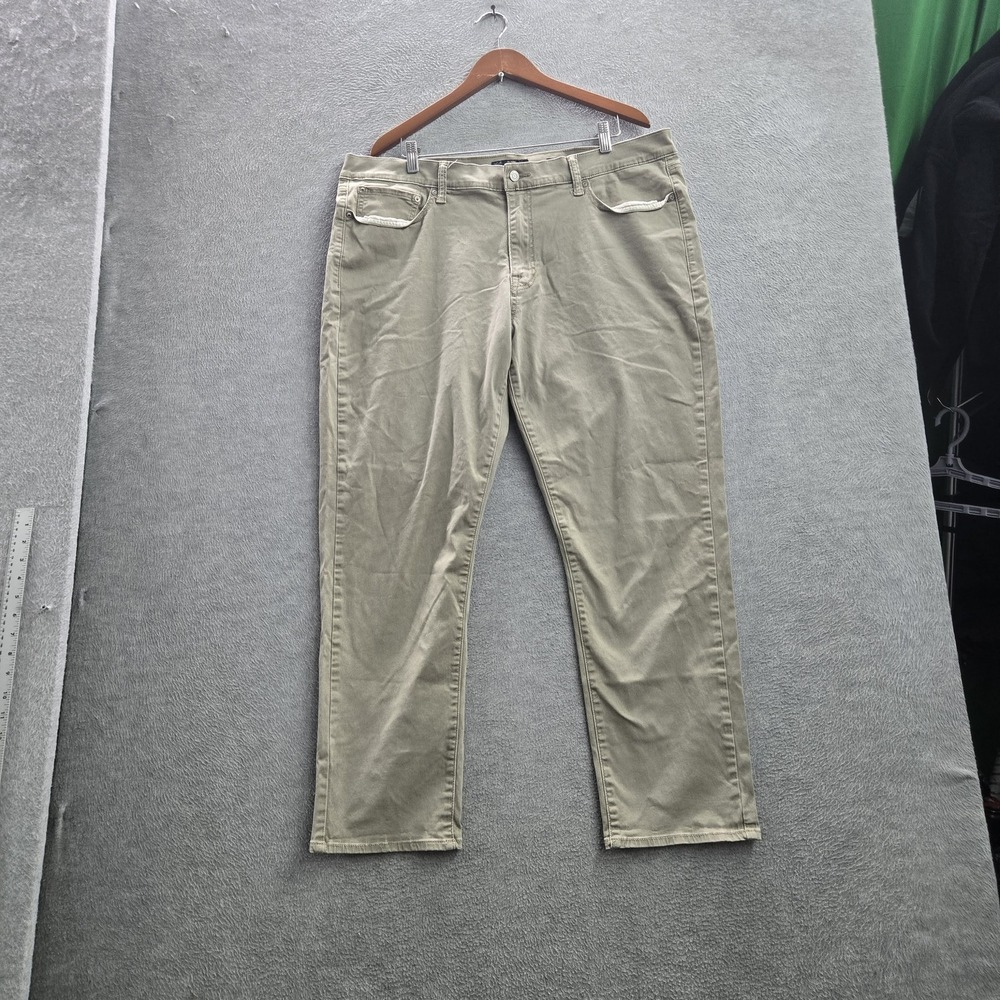 Lucky Brand Men Jeans 40X30 Khaki Chino Twill 410 Athletic Slim 29" Inseam